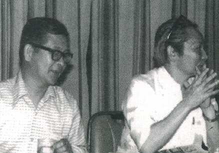 1982，「臺灣時報」座談會與葉石濤。